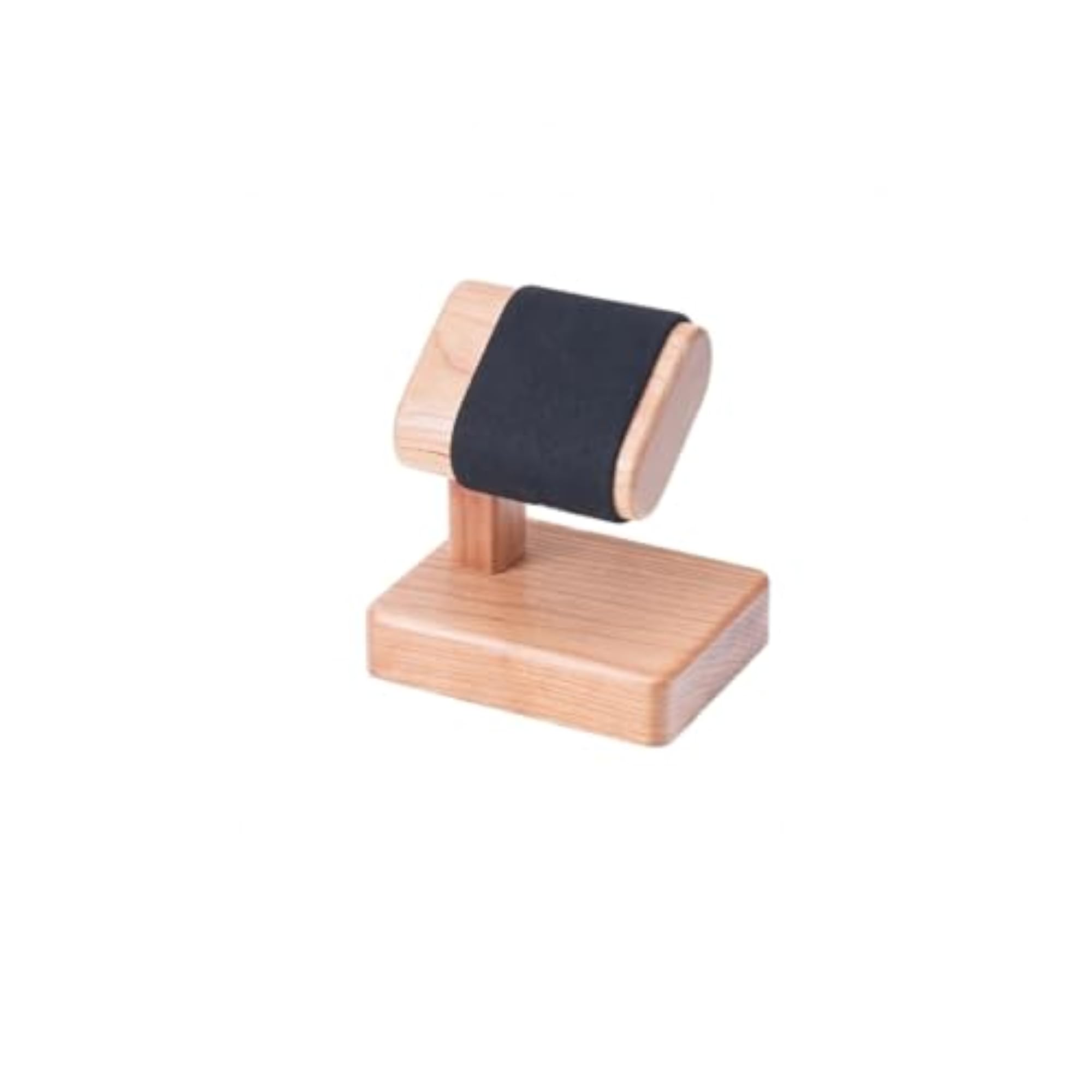 Rectangular Base Wooden Watch Display Stand, Gift for Him